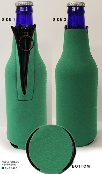 Neoprene Zipper Bottle Holder